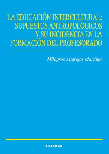 Portada del libro «La educación intercultural», de M. Altarejos