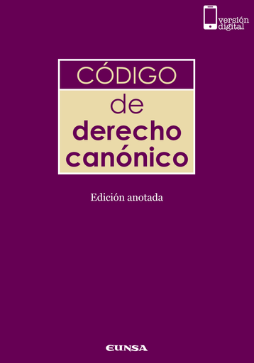 Portada del libro «Código de Derecho Canónico», de I. Martín de Azpilicueta