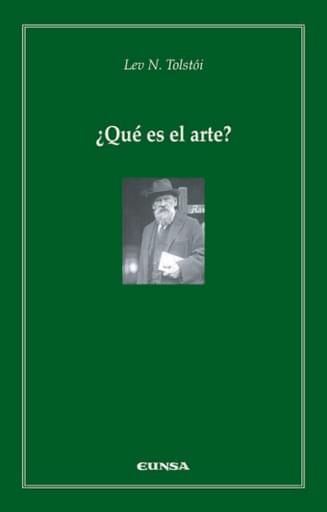 Portada del libro «¿Qué es el arte?», de L. Tolstói