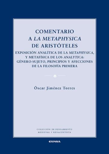 Comentario a la metaphysica de aristóteles