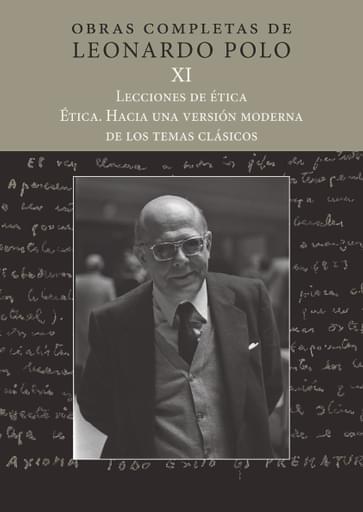 Portada del libro «Lecciones de Ética», de L. Polo