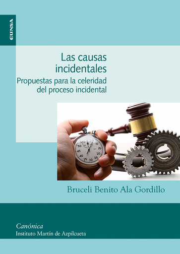 Portada del libro «Las causas incidentales», de B. Benito