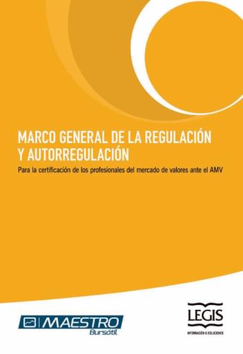 Marco general de la regulación y autorregulación