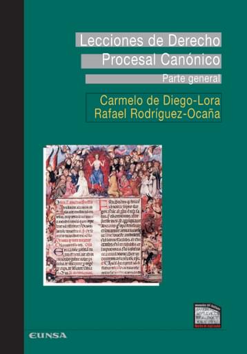 Portada del libro «Lecciones de derecho procesal canónico», de Diego-Lora: C., Rodríguez-Ocaña: R.