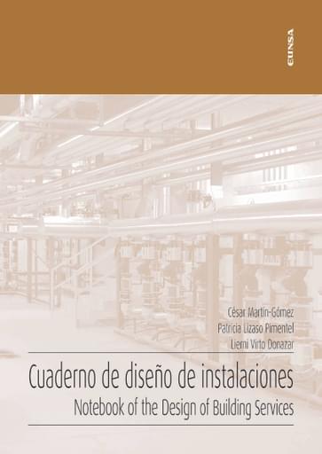 Portada del libro «Cuaderno de diseño de instalaciones», de C. Martín-Gómez, P. Lizaso