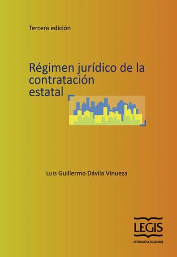 Régimen Jurídico de la Contratación Estatal