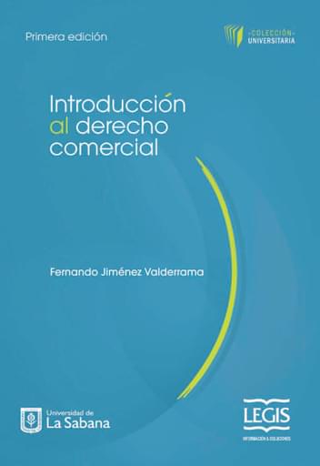 Introducción al derecho comercial