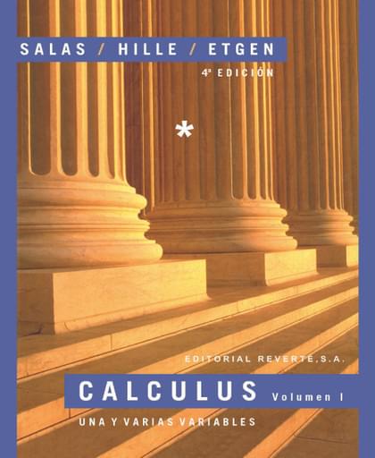 Calculus Vol. 1 - Una y varias variables