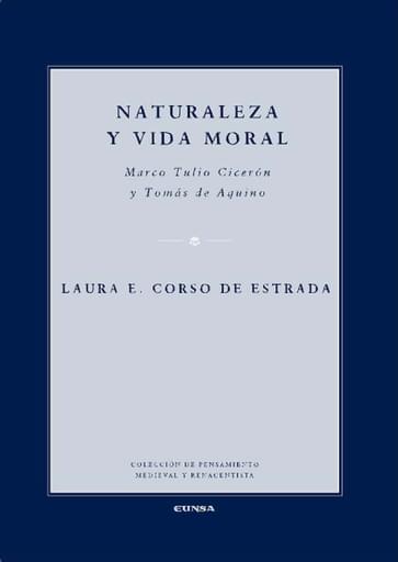 Portada del libro «Naturaleza y vida moral», de T. De Aquino, M. Cicerón