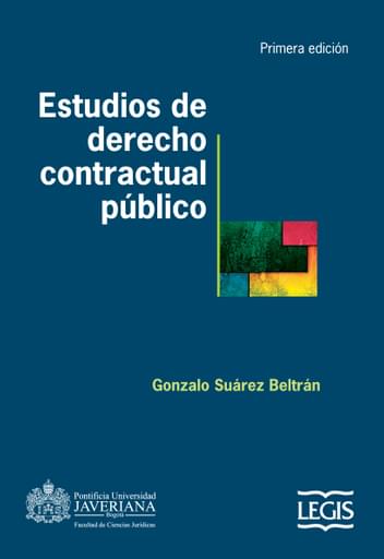 Estudios de derecho contractual público