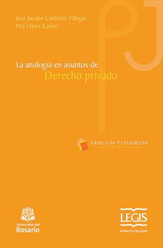 La analogía en asuntos de derecho privado