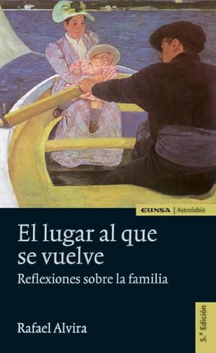 Portada del libro «El lugar al que se vuelve», de R. Alvira