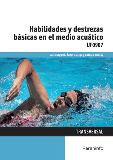 Portada del libro «Habilidades y destrezas básicas en el medio acuático», de L. Sagarra, Á. Gallego