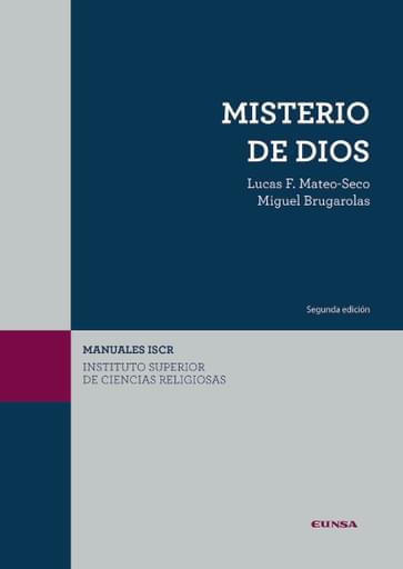 Portada del libro «El misterio de Dios», de L. Mateo-Seco