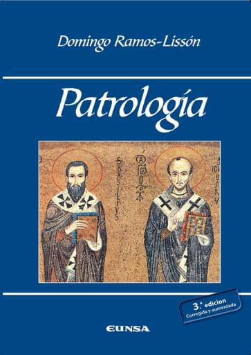 Portada del libro «Patrología», de D. Ramos-Lissón