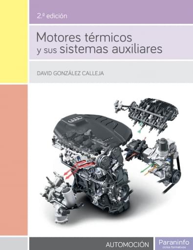 Portada del libro «Motores térmicos y sus sistemas auxiliares», de D González