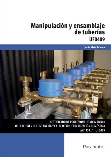 Portada del libro «Manipulación y ensamblaje de tuberías», de J. Nieto