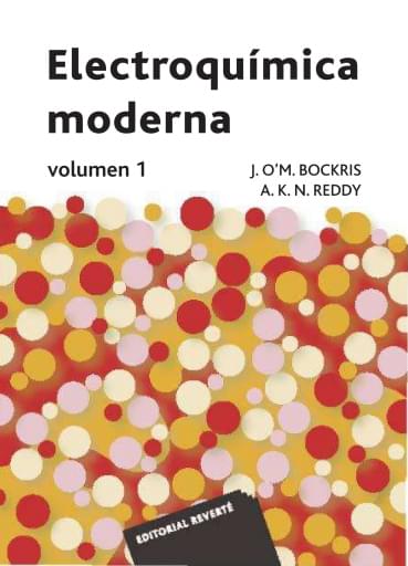 Electroquímica moderna Vol. 1
