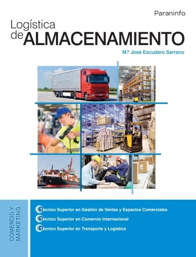 Portada del libro «Logística de almacenamiento», de M. Escudero