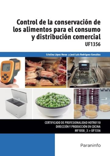 Control de la conservación de los alimentos para el consumo y distribución comercial UF1356