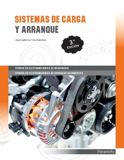 Portada del libro «Sistemas de carga y arranque», de J. Tena