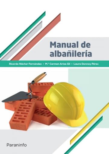 Portada del libro «Manual de albanilería», de R. Nácher, M. Arias