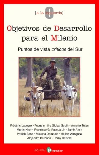 Portada del libro «Objetivos de desarrollo para el milenio», de F. Lapeyre