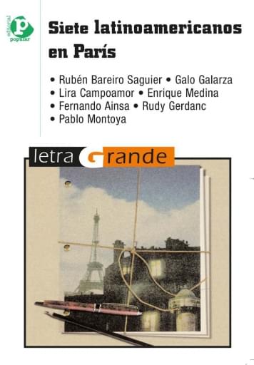 Portada del libro «Siete latinoamericanos en París», de R. Barreiro, G. Galarza