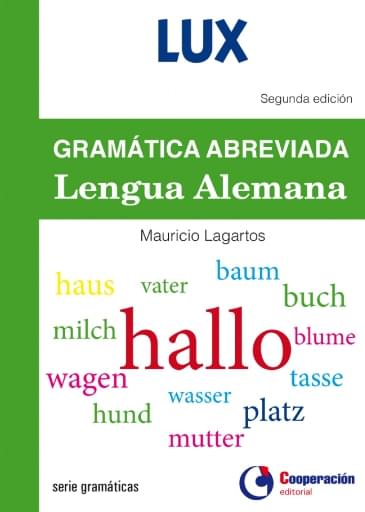 Portada del libro «Grámatica abreviada lengua Alemana», de M. Lagartos