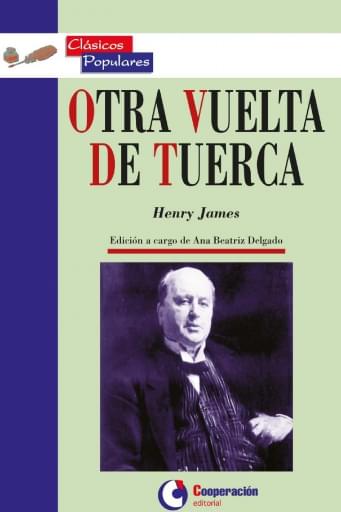 Portada del libro «Otra vuelta de tuerca», de H. James