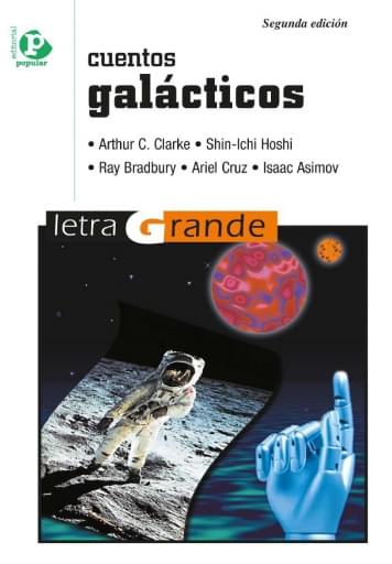 Portada del libro «Cuentos galácticos», de A Cruz, A. Clarke