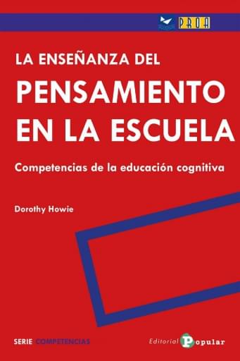 Portada del libro «La enseñanza del pensamiento en la escuela», de D Howie
