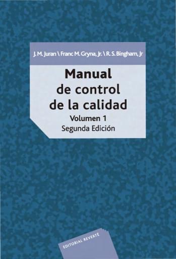Manual de control de la calidad Vol 1