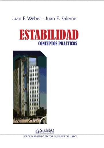 Portada del libro «Estabilidad conceptos prácticos», de J. Weber, J. Saleme