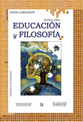 Portada del libro «Escritos sobre educación y filosofía», de N. Garimaldi