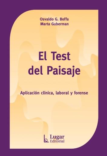 Portada del libro «El test del paisaje», de O. Boffa, M. Guberman