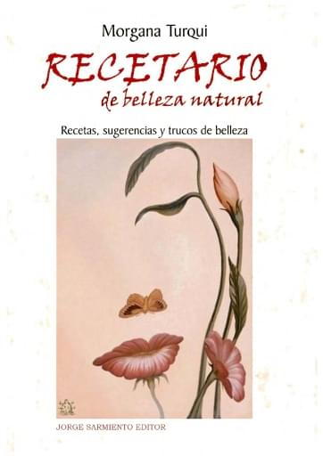 Portada del libro «Recetario de belleza natural», de M. Turqui