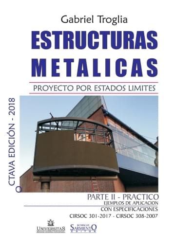Portada del libro «Estructuras Metálicas», de G. Troglia