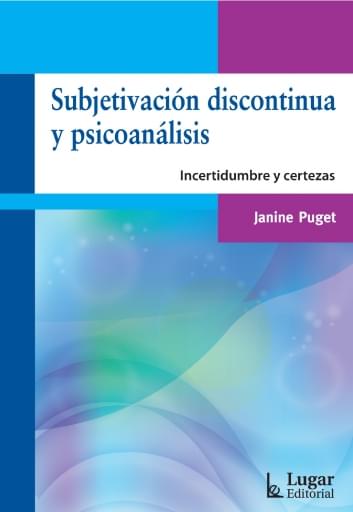 Portada del libro «Subjetivación discontinua y psicoanálisis», de J. Puget