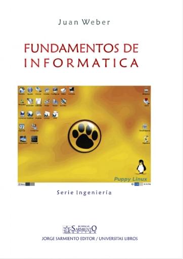 Portada del libro «Fundamentos de Informatica», de J. Weber
