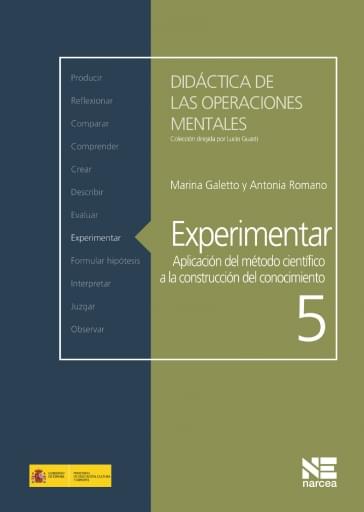 Portada del libro «Experimentar», de M. Galetto, A. Romano