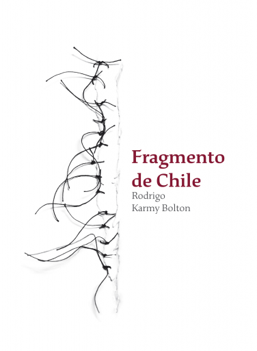 Portada del libro «Fragmento de Chile», de R. Karmy