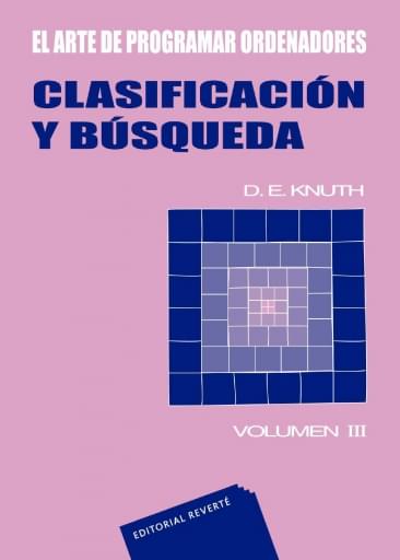 Clasificación y búsqueda Vol. III