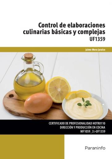 Control de elaboraciones culinarias básicas y complejas