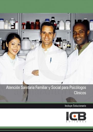 Portada del libro «Atención sanitaria familiar y social para psicólogos clínicos», de P. Ramos