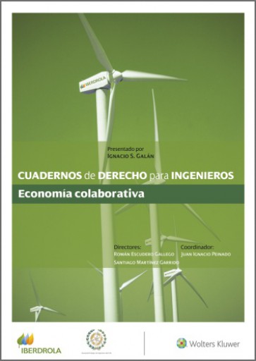 Portada del libro «Cuadernos de Derecho para Ingenieros. Economía colaborativa (Número 46)», de Escudero Gallego