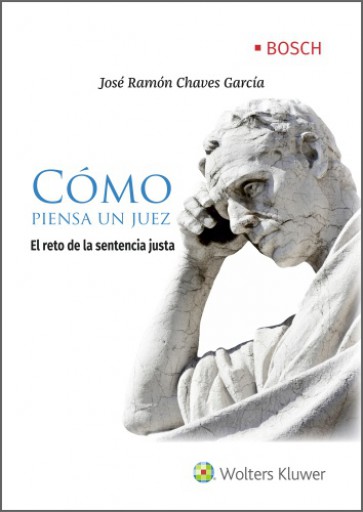Portada del libro «Cómo piensa un juez», de Chaves García