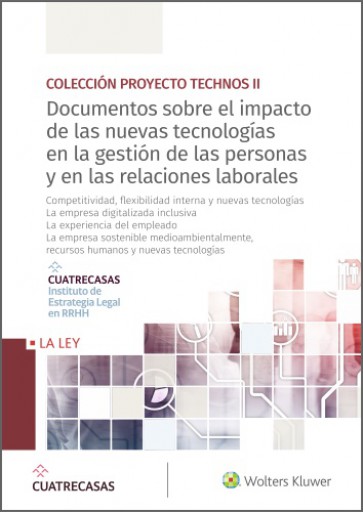 Portada del libro «Documentos sobre el impacto de las nuevas tecnologías en la gestión de las personas y en las relaciones laborales (14-17)»
