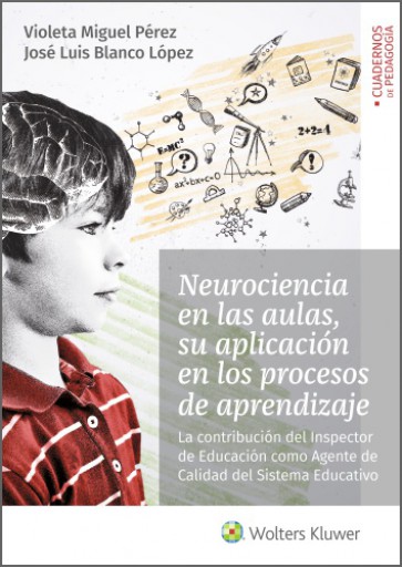 Portada del libro «Neurociencia en las aulas, su aplicación en los procesos de aprendizaje», de Miguel Pérez