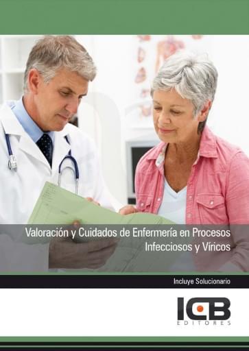Portada del libro «Valoración y cuidados de enfermería en procesos infecciosos y víricos», de J. Martín-Romo